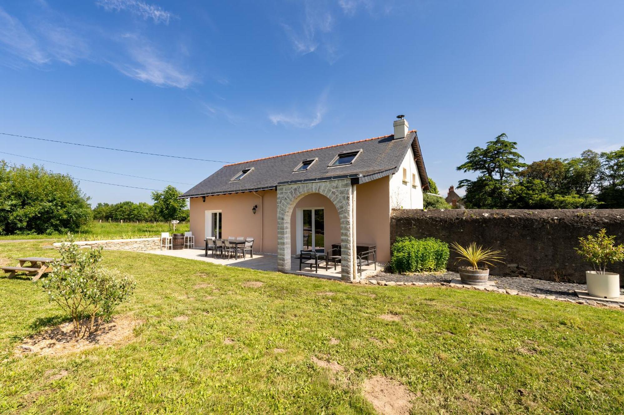 Manoir De L'Aisnerie Le Pavillon Villa Saint-Herblain Eksteriør bilde